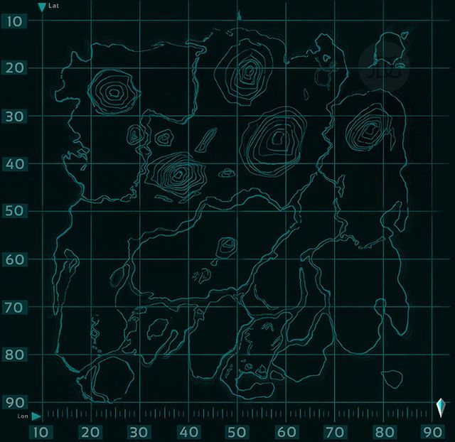 ARK The Island map